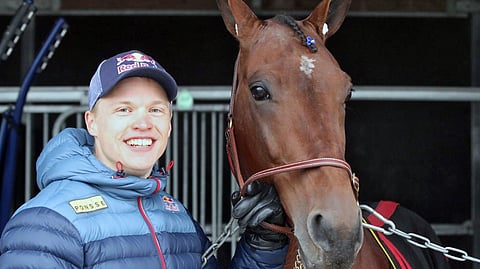 Iivo Niskanen osaomistamansa Victory Bonsain kanssa Finlandia-raveissa 2018.