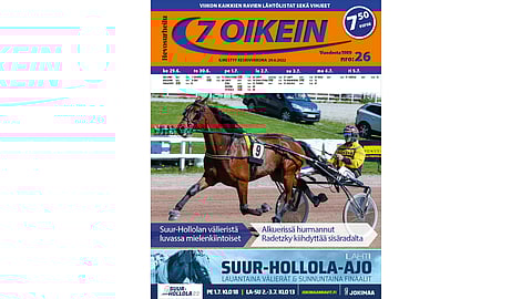 Uusi 7 oikein on ilmestynyt.