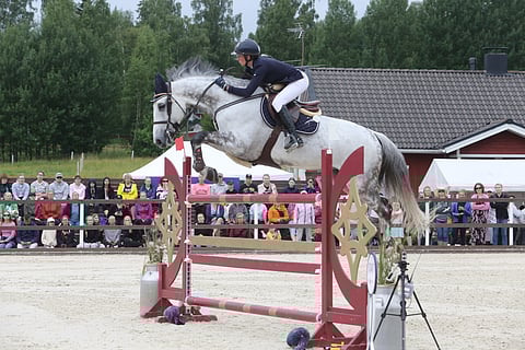 Susanna Granroth ja KG Corazon ottivat voiton 140 cm GP:ssä.