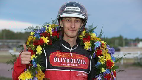 Jere Hurme on voittanut myös Maarianhaminan ajajaliigan tänä vuonna.
