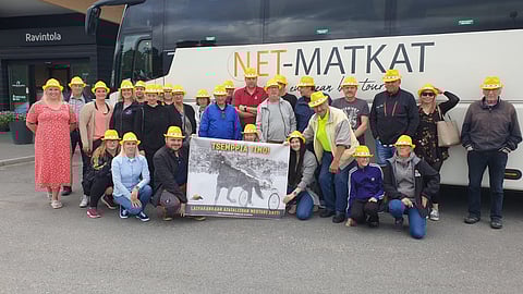 Tornion Laivakankaalta väki on matkalla Forssaan kannustamaan Timo Nurmosta.