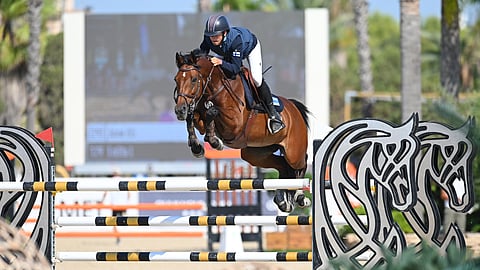 Eolita L, tamma paikallaan. Tässä finaaliradalla. 