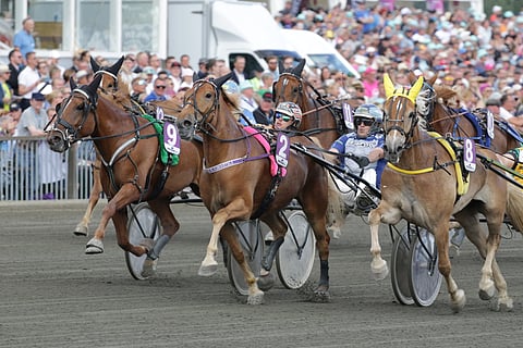 Numerolla kaksi kilpaillut Laurilan Ilona syöksyi toista rataa pitkin voittoon.