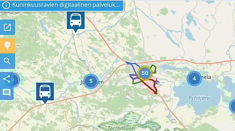 Digitaalinen palvelukartta helpottaa palveluiden ja tarjousten löytämistä.