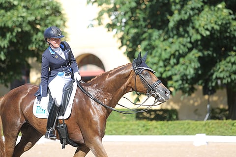Stella Hagelstam ja MSJ KOM Fairytale tekivät ehjän suorituksen. 