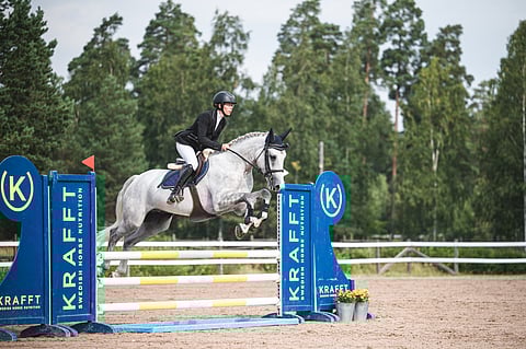 Charming Blue Prince häikäisi myös valkoisuudellaan.