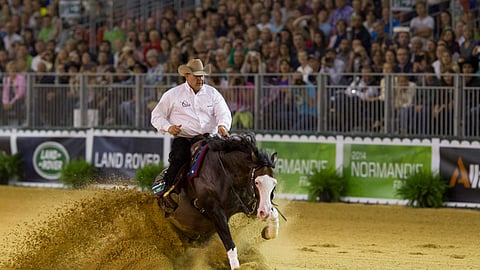 Reining on maailmalla yksi suosituimpia ratsastuksen lajeja.