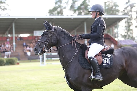 Petra Heikkinen ja Hurby.