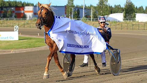 Derbyn karsintavoittaja Fransson.