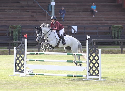Aida Hämäläinen ja Calico Z.