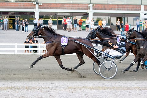 Werner Ors oli keulapaikalta elementissään vetäen Toto5-päätöstä maaliin saakka.