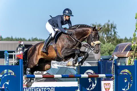 Jasmin Seppälä ja kokenut Captain. 