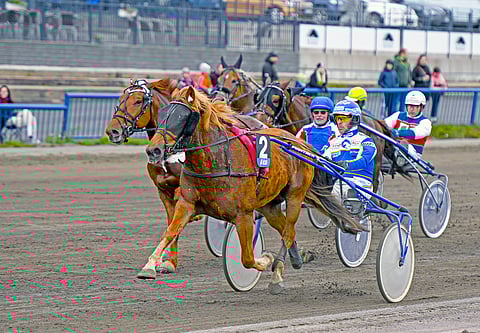 Kalla voitti ja Oon Eka sijoittui toiseksi 29-vauhtisessa lopetuksessa.