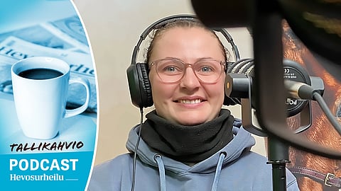 Emma Väre, 29, vierailee Tallikahvion uusimmassa jaksossa.