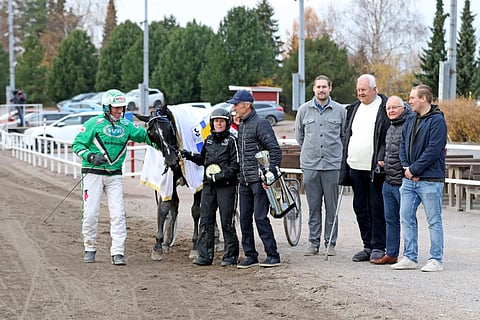 Kirjoittajien osaomistama Consalvo voitti lauantaina Porissa perinteisen St. Legerin.
