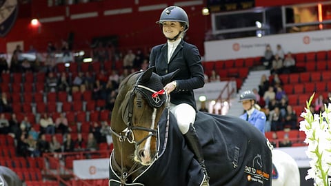 Eveliina Talvion Horse Show päättyi palkintojenjakoon New Yorker T:n kanssa.