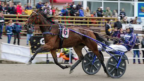 Carla Combo sijoittui kauden avausstartissaan kolmanneksi. 