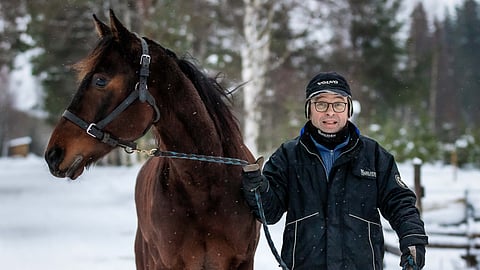 Jorma Tiilikainen Downshifterin kanssa.