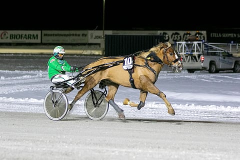 Takamatkakaan ei hidastanut Ari Moilasen ohjastamaa ja Veijo Pulkan valmentamaa Myrskypojua Jokimaalla.