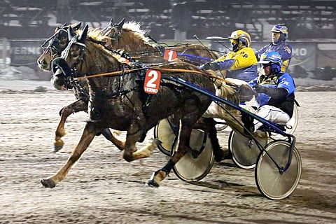 Juha Utalan ohjastama Franselmi piti kilpakumppanit takanaan.