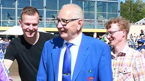 Arvi Mankki on ollut tuttu näky Kouvolan seremoniakehässä.