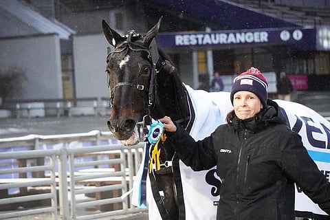 Aetos Kronos ja Heli Tarrimaa Solvallassa.