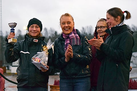 Jenni Kaija palkittiin vuoden 2017 Reiluna Kuskina.