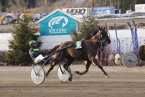 La Courabou toi Hannu Torviselle illan ensimmäisen voiton.