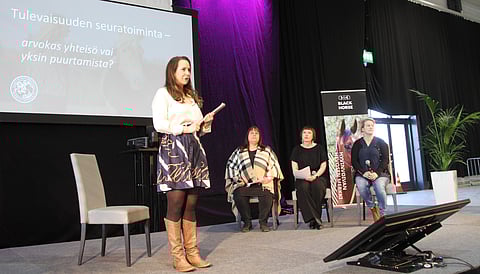 Emmi Korpiola, Kirsi Siivonen, Mari Tähjä ja Sanna Lindqvist.