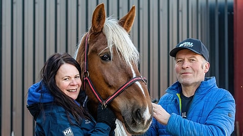 Antti ja Tiina Ala-Rantala pääsevät vihdoin Tutun Impin kanssa kuningatarkisaan.