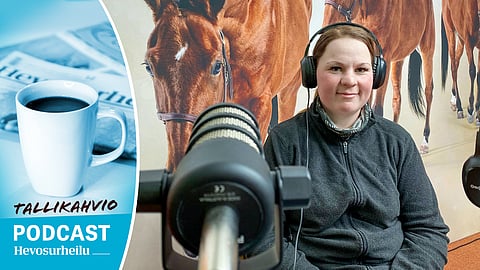 Christa Packalén vieraili Tallikahviossa.