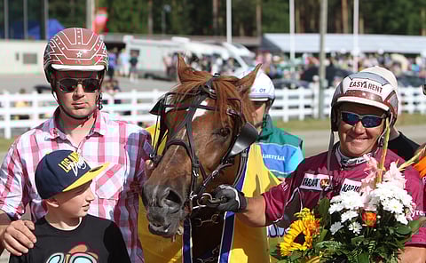 Humun Humu oli Petri Fredinin (vas) menestyshevosia kymmenisen vuotta sitten.