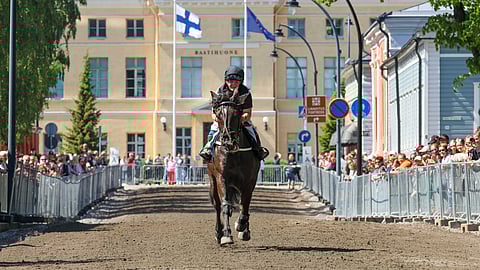 Inton Rilla ja Maria Muhli voittivat kylmäveristen montén Haminassa sunnuntaina 11.6.2023.