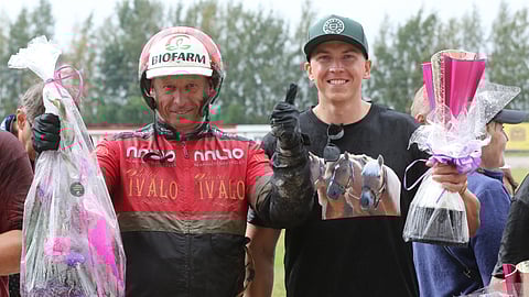 Antti Perttunen ohjastaa ensi keskiviikkona Mikkelissä isänsä Tapion valmentamaa Bid On Princessia.