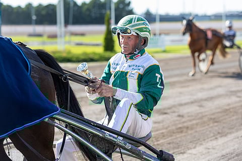 Timo Leivo ajoi Porin perjantairaveissa 100:nnen voittonsa.