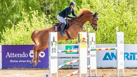 Anni Rissanen ja Lady Jane S.