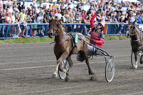 Jere Hurme sai tuulettaa viime kesänä Pikkuprinsessan voittoa Prisit Pardoon rattailla.