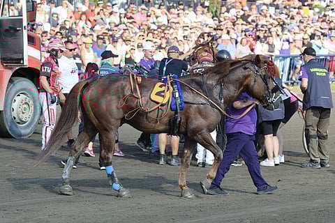 Evartti ei loukkaantunut onnettomuudessa.