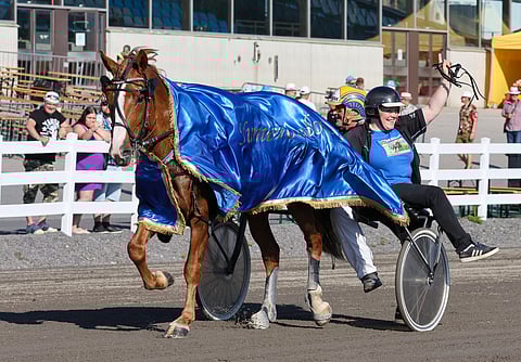 Pertti Puikkonen ohjasti Hanna Rusasen valmentaman Kuuselan Wiltterin voittoon Mikkelissä heinäkuun puolivälissä uudella ennätysajalla 21,0aly.
