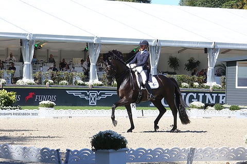 Anna Tallberg kisasi viimeksi Zorrolla EM:issä, joissa sai 67,22 prosenttia. 