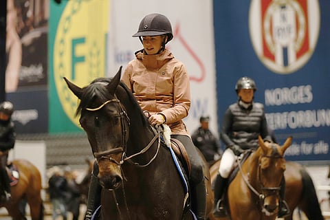 Annina Norström ja Fuzhou Oslossa. 