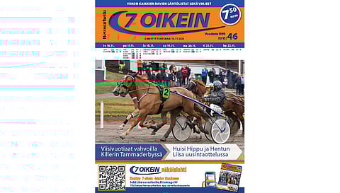 7 oikein -lehti ilmestyy torstaisin, Siinä julkaistaan kotimaan ravien käsiohjelmasivut torstaista seuraavaan keskiviikkoon. Lisäksi Ruotsin raveihin on käsiohjelmasivut päivän pääpeliin torstaista maanantaihin.