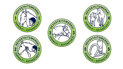 Hevostaitomerkit ovat jatkossa digitaalisia ja niitä voi liittää esimerkiksi työhakemukseen.