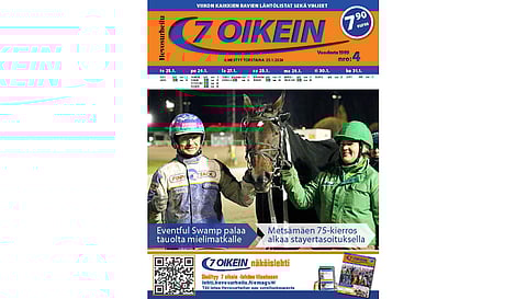7 oikein -lehti ilmestyy normaalisti torstaisin. Siinä julkaistaan kotimaan ravien käsiohjelmasivut torstaista seuraavaan keskiviikkoon. Lisäksi Ruotsin raveihin on käsiohjelmasivut päivän pääpeliin torstaista maanantaihin.