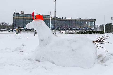 Pakkanen on paukkunut tänä talvena etelässäkin.