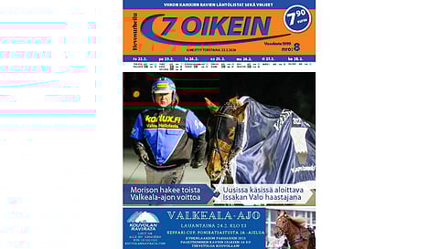 7 oikein -lehti ilmestyy torstaisin. Siinä julkaistaan kotimaan ravien käsiohjelmasivut torstaista seuraavaan keskiviikkoon. Lisäksi Ruotsin raveihin on käsiohjelmasivut päivän pääpeliin torstaista maanantaihin, ja näköislehdessä linkit tulostettaviin käsiohjelmasivuihin tiistain ja keskiviikon pääpeliin.