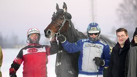 Hannu Korpi, Jarmo Saarela ja Toni Sarkama pääsivät Seinäjoella poseeraamaan voittajakuviin. Kuinka käy Kuopiossa?