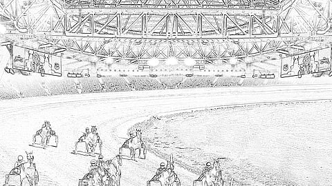 Havainnekuva Piippolan raviradasta.