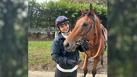 Emma Souloy ajaa ensi kertaa kilpaa Suomessa.