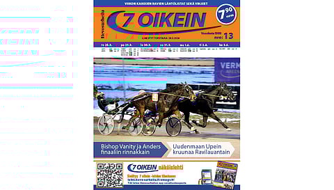 7 oikein -lehti ilmestyy torstaisin. Siinä julkaistaan kotimaan ravien käsiohjelmasivut torstaista seuraavaan keskiviikkoon. Lisäksi Ruotsin raveihin on käsiohjelmasivut päivän pääpeliin torstaista maanantaihin, ja näköislehdessä linkit tulostettaviin käsiohjelmasivuihin tiistain ja keskiviikon pääpeliin.